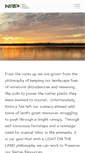 Mobile Screenshot of nativeresourcepreservation.com